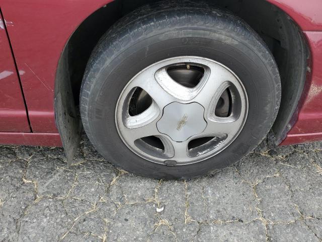 2G1WX12K759255356 - 2005 CHEVROLET MONTE CARL ბურგუნდია ფოტო 9