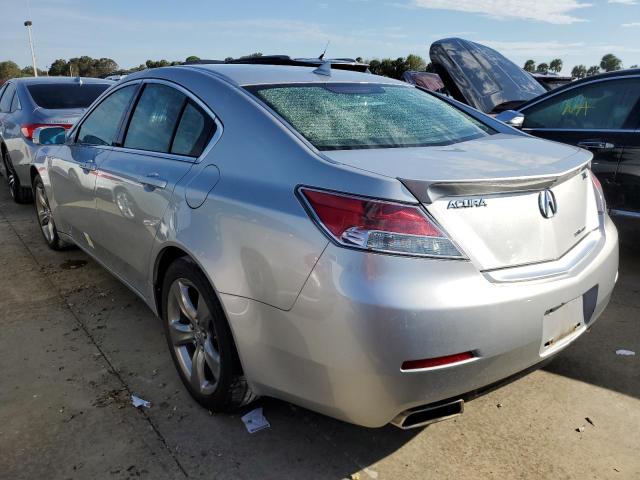 19UUA9F52CA010065 - 2012 ACURA TL SILVER photo 3