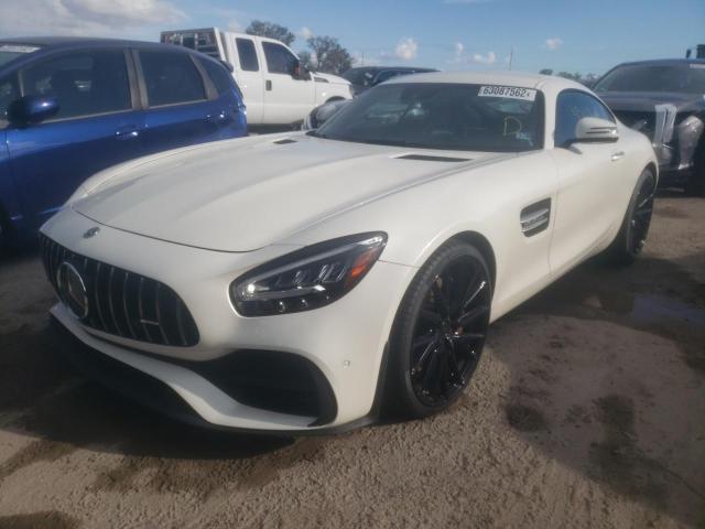 WDDYJ7HA7HA011174 - 2017 MERCEDES-BENZ AMG GT WHITE photo 2