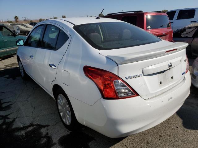 3N1CN7AP1EL839817 - 2014 NISSAN VERSA S WHITE photo 3