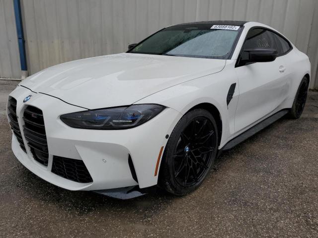 WBS33AZ07MCG54927 - 2021 BMW M4 COMPETI WHITE photo 2