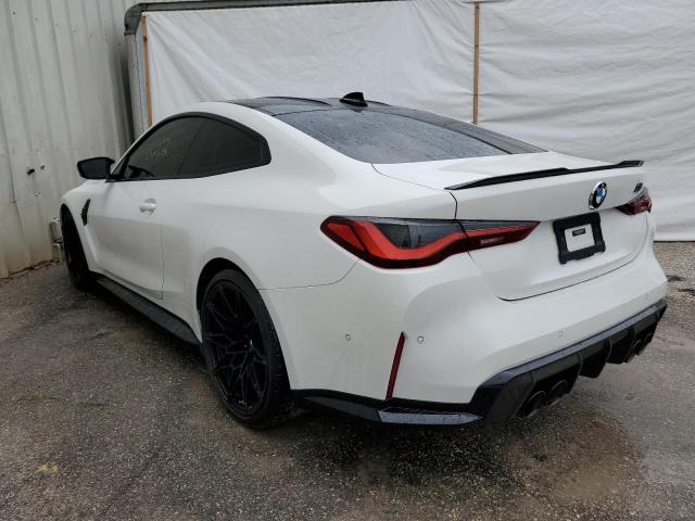WBS33AZ07MCG54927 - 2021 BMW M4 COMPETI WHITE photo 3