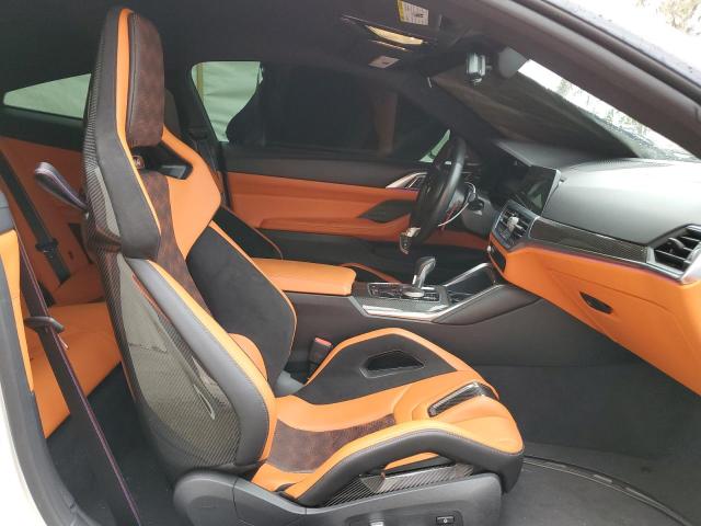 WBS33AZ07MCG54927 - 2021 BMW M4 COMPETI WHITE photo 5