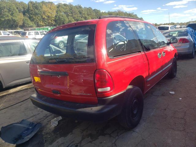 2B4FP25B9VR277249 - 1997 DODGE CARAVAN RED photo 4