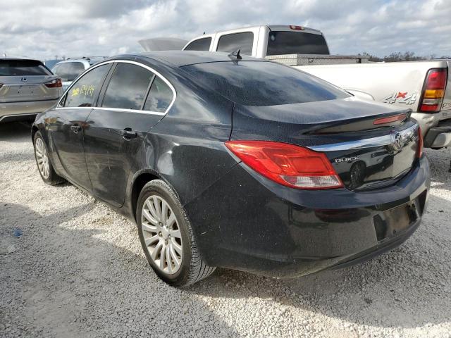 W04GN5EC4B1022767 - 2011 BUICK REGAL CXL BLACK photo 3