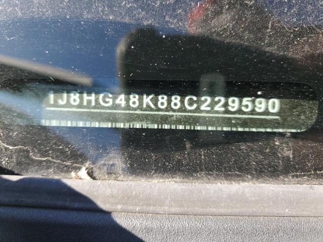 1J8HG48K88C229590 - 2008 JEEP COMMANDER 绿色 照片 10