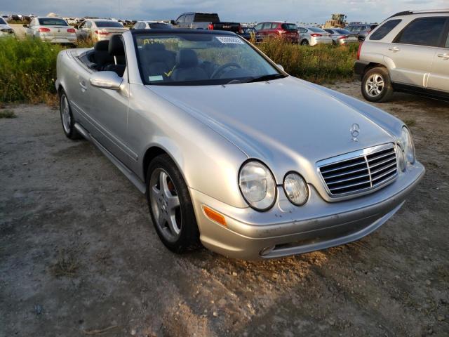 WDBLK70G12T102730 - 2002 MERCEDES-BENZ CLK 430 SILVER photo 1