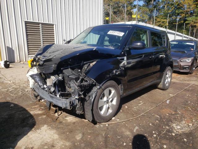 KNDJN2A27H7431357 - 2017 KIA SOUL BLACK photo 2