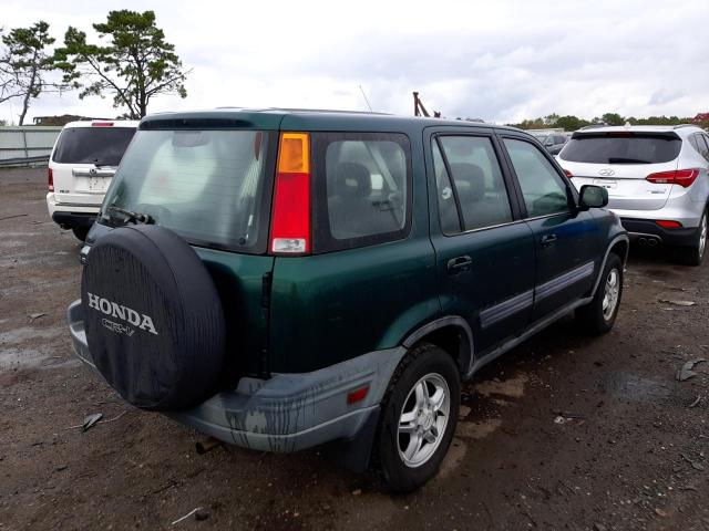 JHLRD18681C021014 - 2001 HONDA CR-V GREEN photo 4