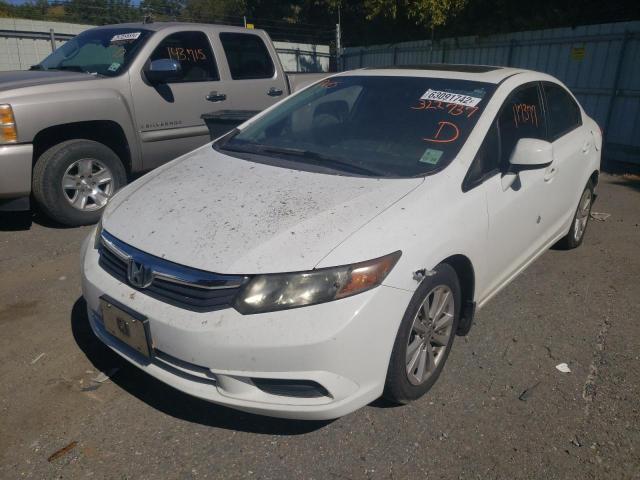 2HGFB2F95CH322737 - 2012 HONDA CIVIC EXL Ağ foto 2