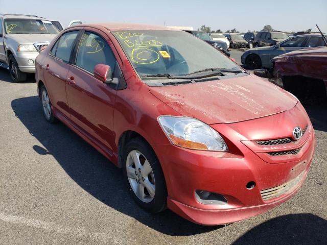 JTDBT923871115221 - 2007 TOYOTA YARIS RED photo 1