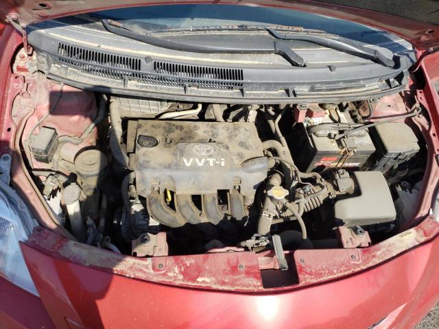 JTDBT923871115221 - 2007 TOYOTA YARIS RED photo 7