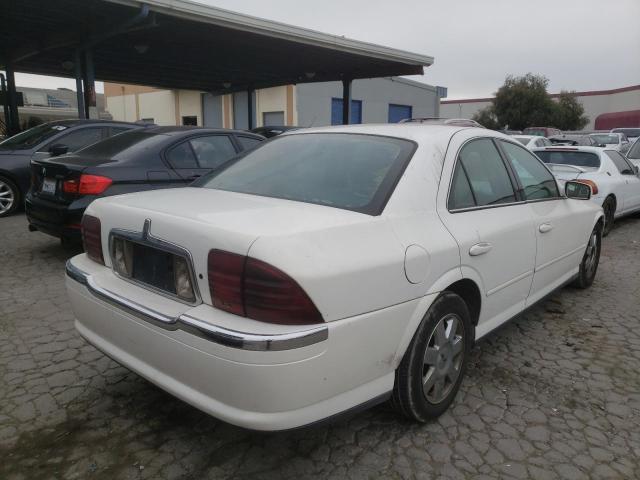 1LNHM86S42Y706614 - 2002 LINCOLN LS WHITE photo 4