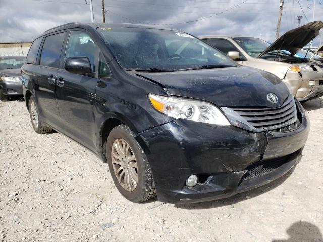 5TDYK3DC2GS708843 - 2016 TOYOTA SIENNA XLE BLACK photo 1