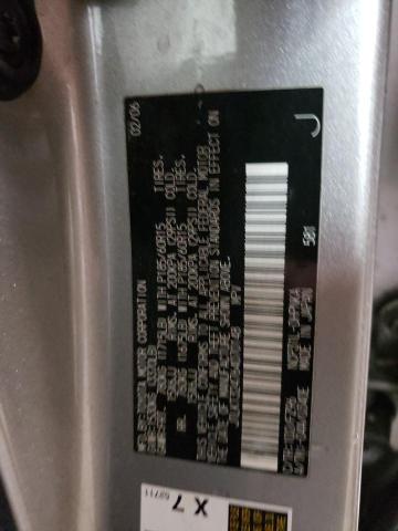 JTLKT324764070148 - 2006 TOYOTA SCION XB ვერცხლისფერი ფოტო 10