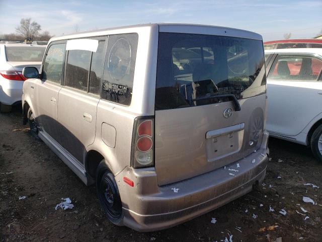 JTLKT324764070148 - 2006 TOYOTA SCION XB ვერცხლისფერი ფოტო 3