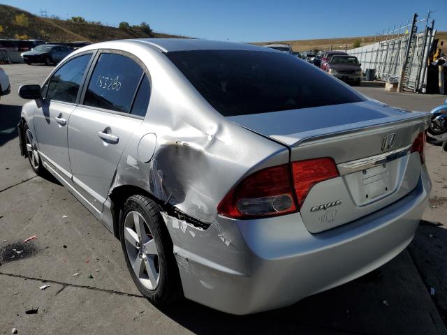 19XFA16619E009870 - 2009 HONDA CIVIC LX-S Күміс фото 3
