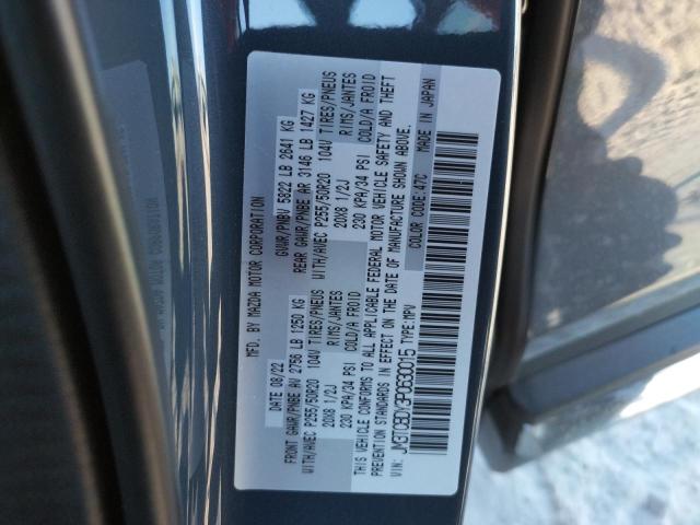 JM3TCBDY3P0630015 - 2023 MAZDA CX-9 GRAND GRAY photo 10