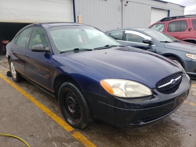 1FAFP52UXYG286886 - 2000 FORD TAURUS LX BLUE photo 1