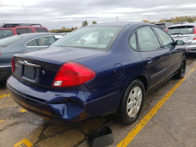 1FAFP52UXYG286886 - 2000 FORD TAURUS LX BLUE photo 4