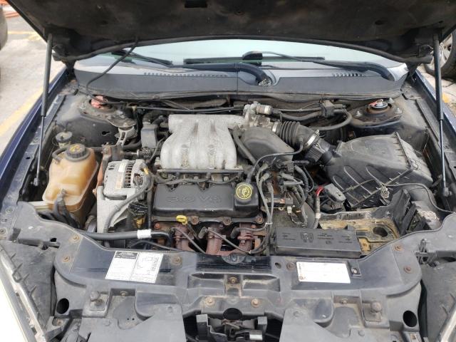 1FAFP52UXYG286886 - 2000 FORD TAURUS LX BLUE photo 7