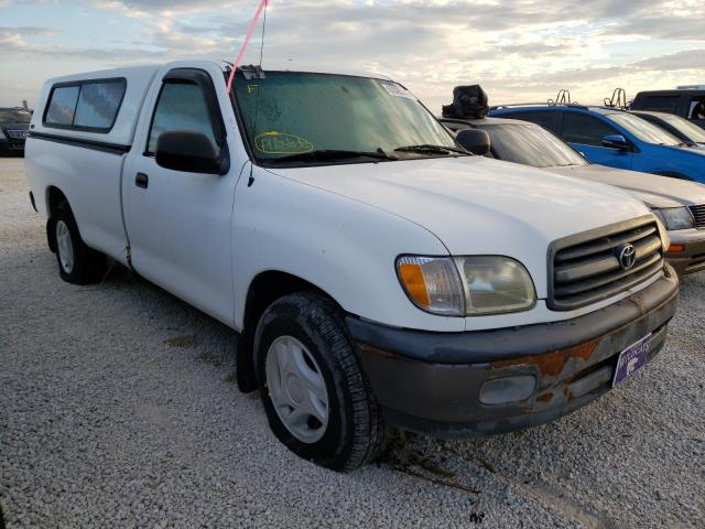 5TBJN32172S271661 - 2002 TOYOTA TUNDRA WHITE photo 1