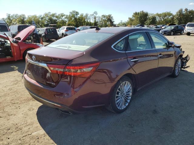 4T1BK1EB0GU202564 - 2016 TOYOTA AVALON XLE BURGUNDY photo 4