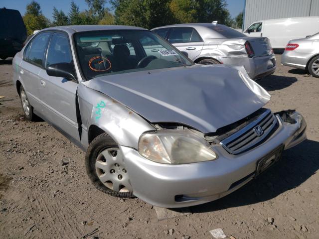 2HGEJ6615XH527674 - 1999 HONDA CIVIC BASE 银色 照片 1