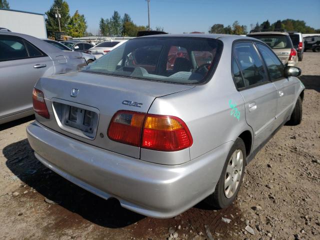 2HGEJ6615XH527674 - 1999 HONDA CIVIC BASE 银色 照片 4