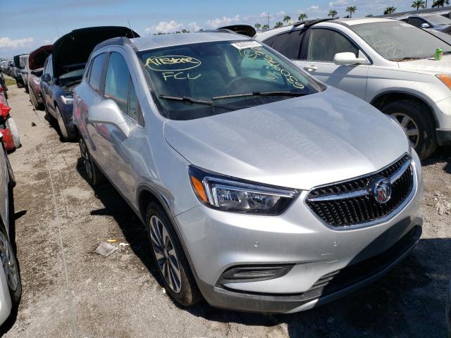 KL4CJASB2MB331360 - 2021 BUICK ENCORE PRE SILVER photo 1