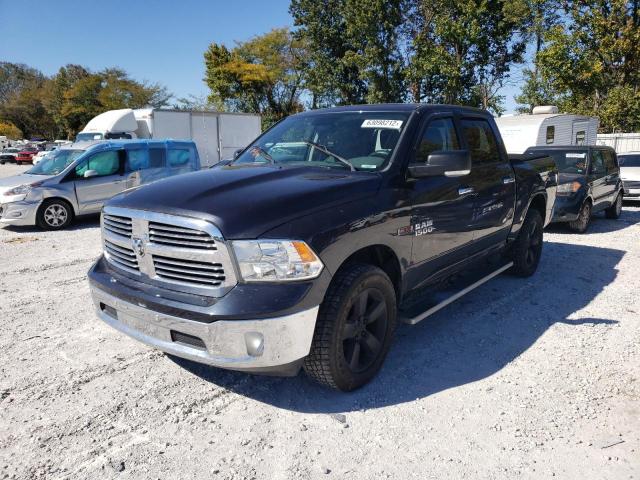 1C6RR7LM7FS603682 - 2015 RAM 1500 SLT BLACK photo 2