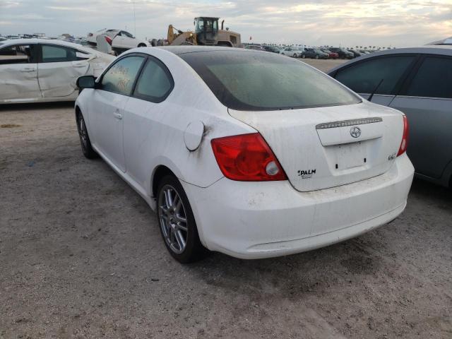JTKDE177050031793 - 2005 TOYOTA SCION TC 白色 照片 3