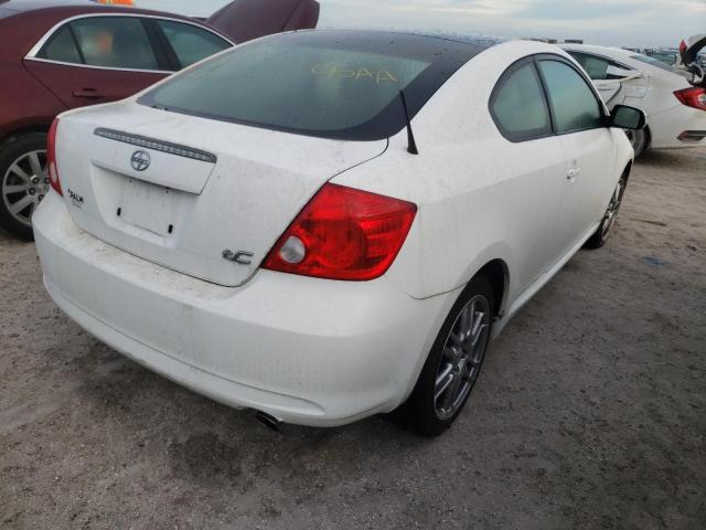 JTKDE177050031793 - 2005 TOYOTA SCION TC 白色 照片 4