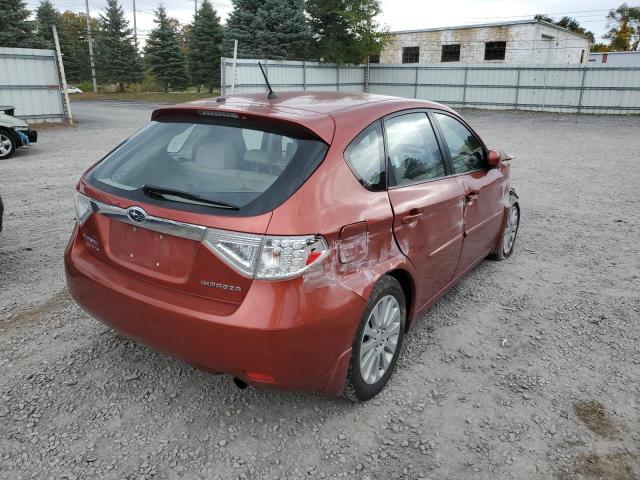 JF1GH6B63AG822513 - 2010 SUBARU IMPREZA 2. RED photo 4