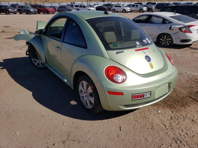 3VWPW31C38M523977 - 2008 VOLKSWAGEN NEW BEETLE 绿色 照片 3