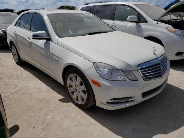 WDDHF5KB8CA586531 - 2012 MERCEDES-BENZ E 350 WHITE photo 1