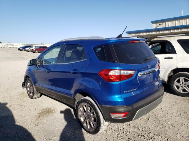 MAJ6P1WL4JC****** - 2018 FORD ECOSPORT T BLUE photo 3