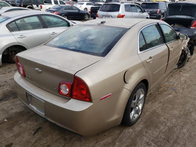 1G1ZH57B584189777 - 2008 CHEVROLET MALIBU 1LT 金色 照片 4