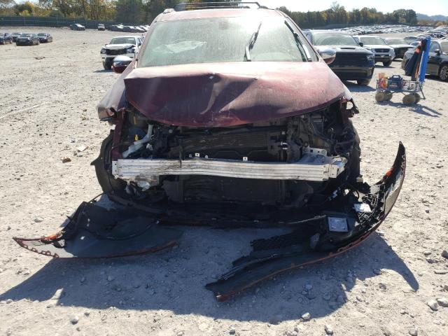 2C4RC1GG9JR185566 - 2018 CHRYSLER PACIFICA L MAROON photo 9