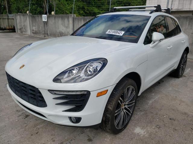 WP1AB2A5XHLB10244 - 2017 PORSCHE MACAN S WHITE photo 2