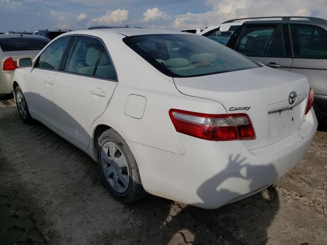 4T4BE46K88R043632 - 2008 TOYOTA CAMRY CE WHITE photo 3