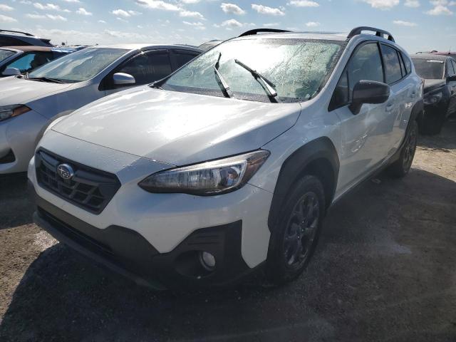 JF2GTHSC3MH391794 - 2021 SUBARU CROSSTREK WHITE photo 2