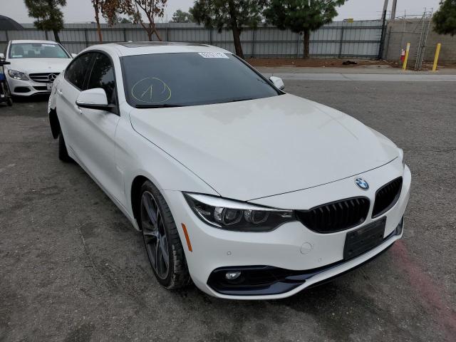 WBA4J5C51JBF07319 - 2018 BMW 440I GRAN WHITE photo 1