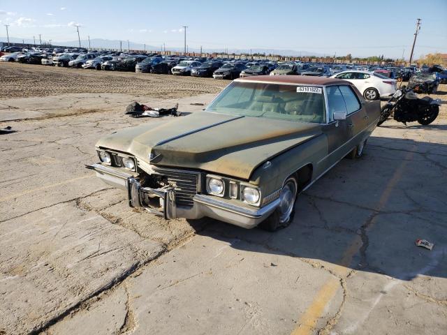 6D49R2Q224795 - 1972 CADILLAC SEDAN DEVI TWO TONE photo 10