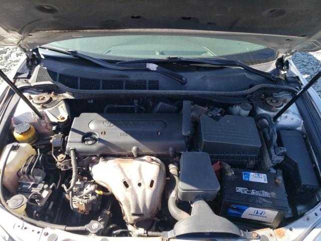 4T1BE46K07U122396 - 2007 TOYOTA CAMRY CE SILVER photo 7