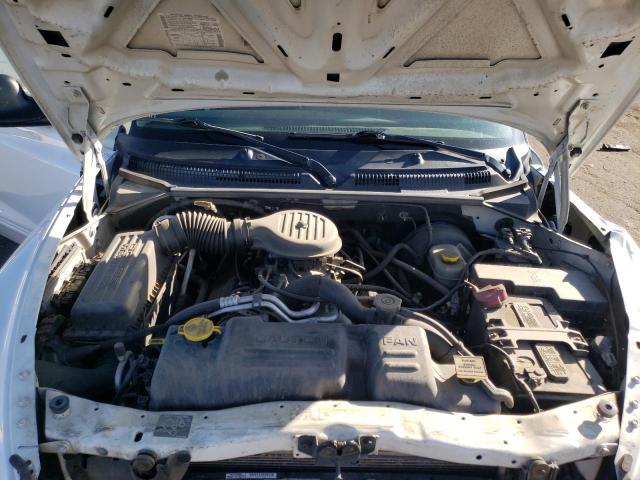 1B4HS48Z12F147125 - 2002 DODGE DURANGO SL WHITE photo 7