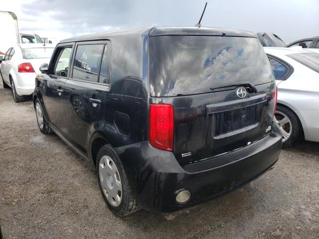 JTLKE50E681004227 - 2008 TOYOTA SCION XB შავი ფოტო 3