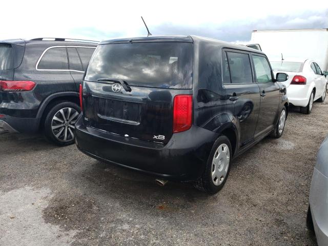 JTLKE50E681004227 - 2008 TOYOTA SCION XB შავი ფოტო 4