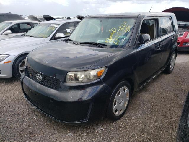 JTLKE50E681004227 - 2008 TOYOTA SCION XB შავი ფოტო 9