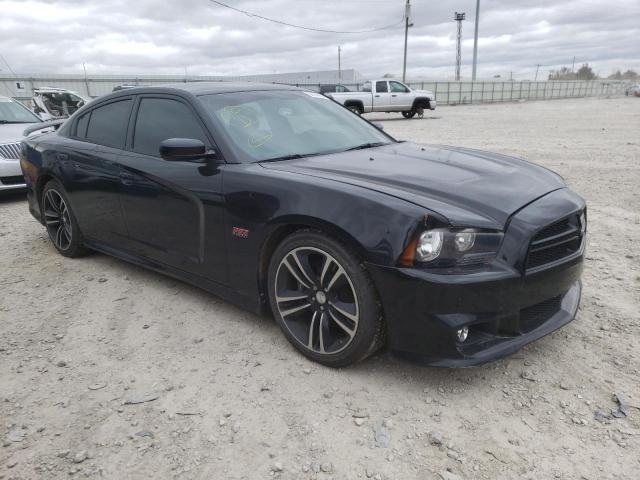 2C3CDXGJ4EH212447 - 2014 DODGE CHARGER SU BLACK photo 1